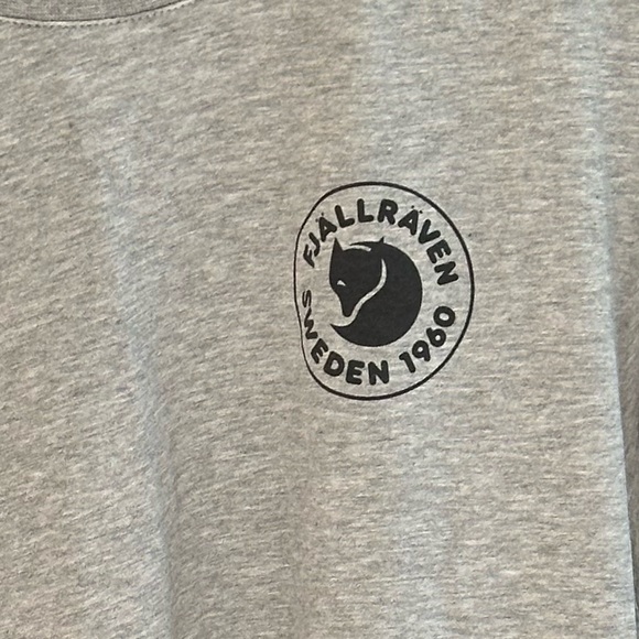 FJALLRAVEN men’s 1960 LOGO T SHIRT LONG SLEEVE - Picture 2 of 12